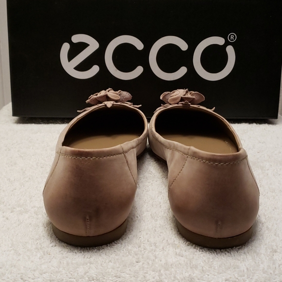 Ecco Kelly leather flats, colour woodrose, 6.5 - Picture 4 of 15